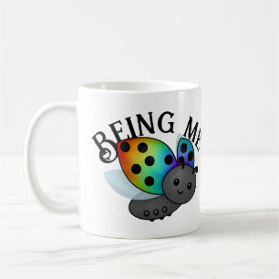 Mug Gay pride Rainbow Ladybug