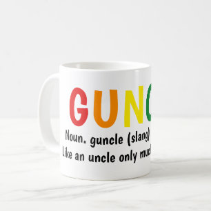 Mug Gay pride Rainbow Noun Guncle Gay Oncle Slang