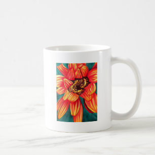Mug Gazania desert flower art par Sacha Grossel