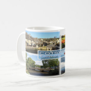 Mug GB Cotswold - Castle Combe - Panorama Field -