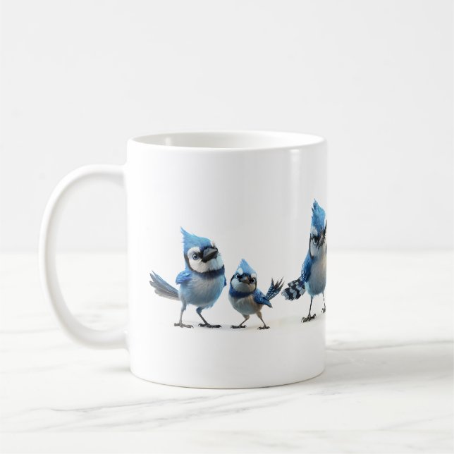 Mug Geais bleus (Gauche)