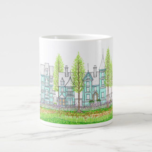 Mug géant Architecture (Devant)