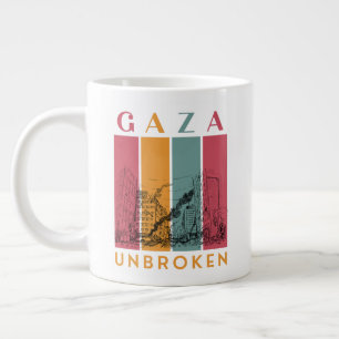 Mug géant de solidarité avec la Palestine – Gaza i