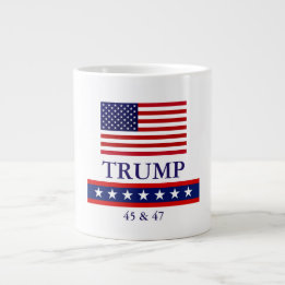 MUG GÉANT PRÉSIDENT DONALD TRUMP CAFE