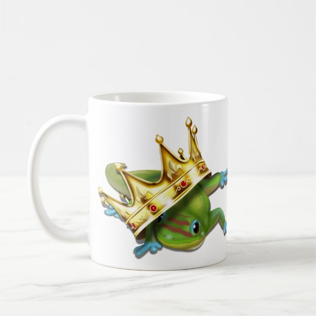 Mug Gecko avec couronne (Gauche)