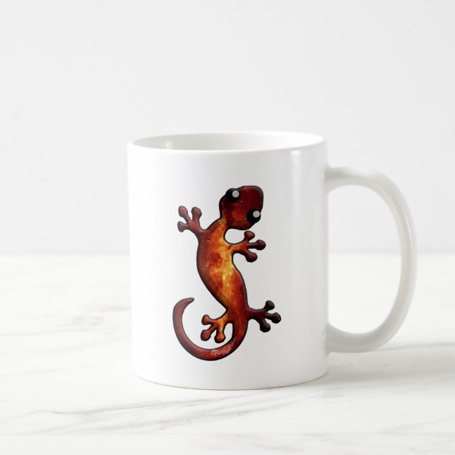 Mug Gecko céleste de thème (Droite)