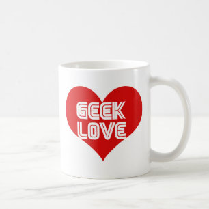 Mug Geek Love Valentines Day Heart