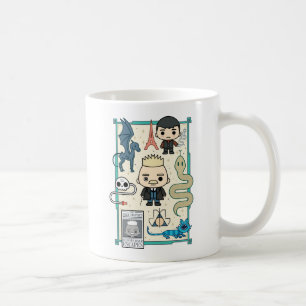 Mug GELLERT GRINDELWALD™ et dessin sur os