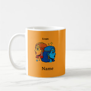 Mug Gémeaux Signe du Zodiaque Pop Art - Jumeaux Célest