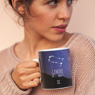 Mug Gemini Constellation Zodiaque personnalisée