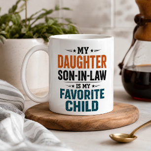Mug Gendre Drôle Enfant Préféré