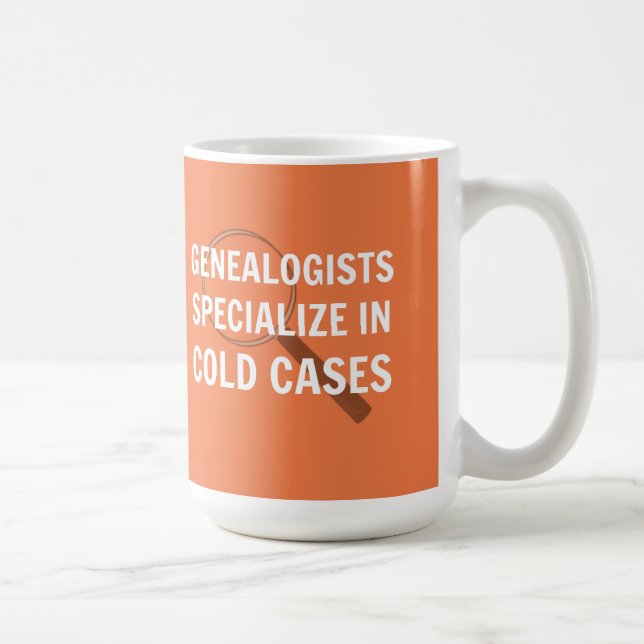 Mug généalogique (orange) (Droite)