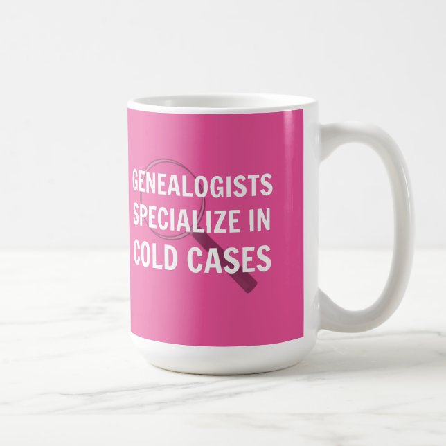 Mug généalogique (rose) (Droite)