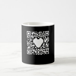 Mug Générateur de code QR avec coeur