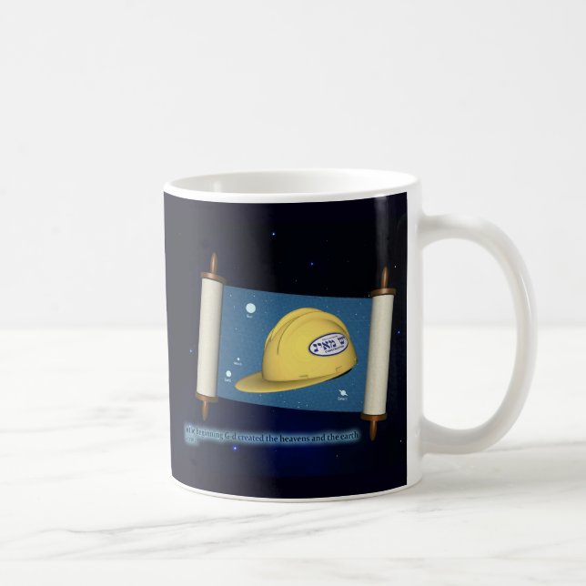 Mug Genèse 1:1 - Construction (Droite)