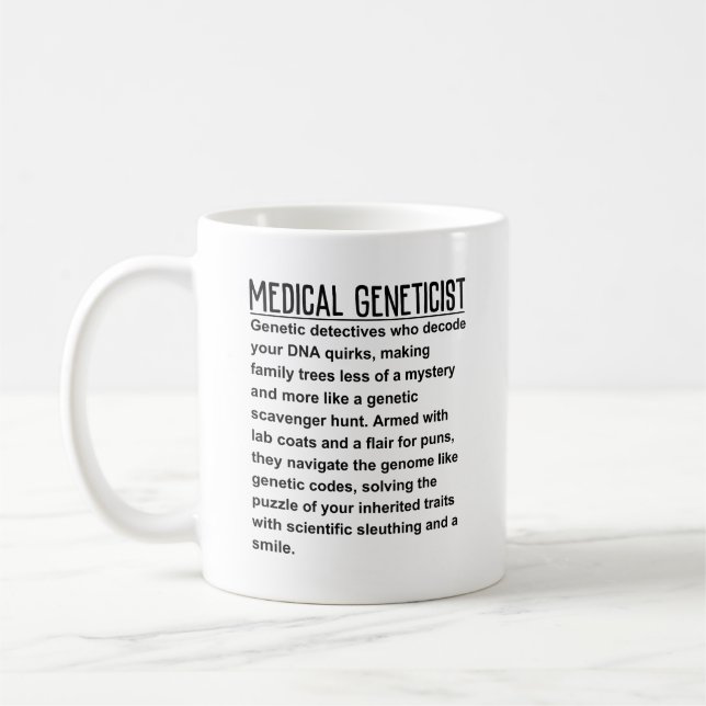 Mug Génétique Médicale (Gauche)