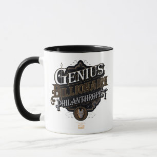 Mug Génie Milliardaire Philanthrope Graphisme Orné