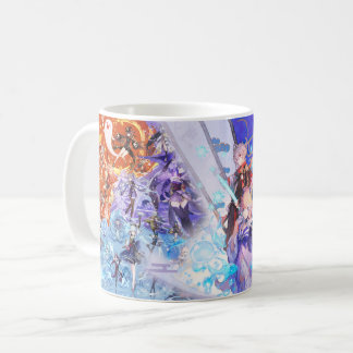 Mug Genshin Jeu Xiao Raiden Hu Tao Holiday