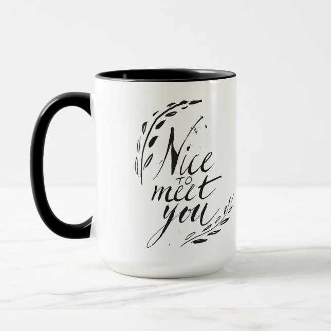 Mug Gentil de vous rencontrer (Gauche)
