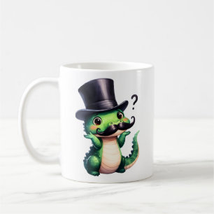 Mug Gentilhomme Crocodile Mignon Art Amusant