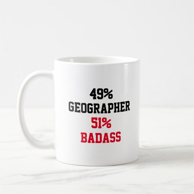 Mug Geographe Badass (Gauche)