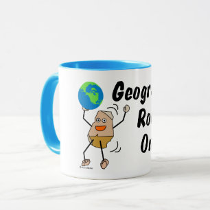 Mug Géographie Rock On