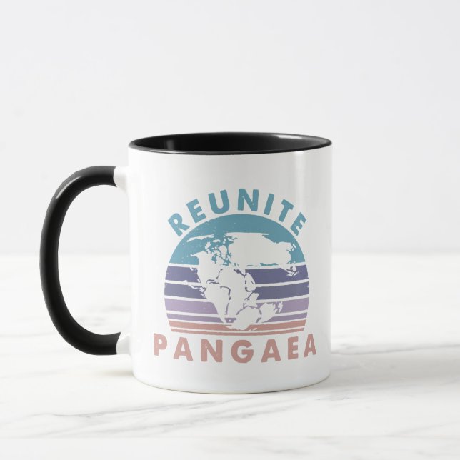 Mug Géologue Cadeau drôle Géologie Réunir Pangeae (Gauche)