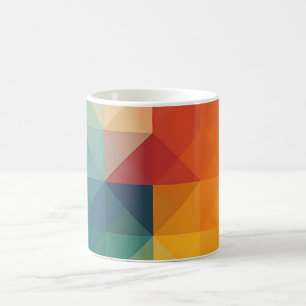 Mug Géométrie colorée