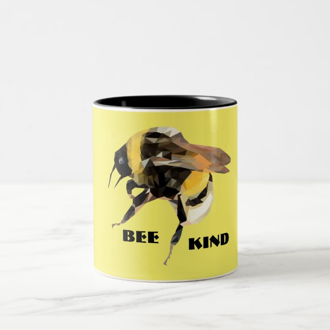 Mug géométrique Bumblebebe Art (Centre)