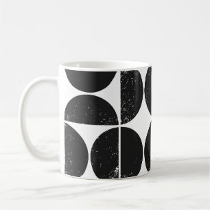 Mug Géométrique minimaliste : Semicules scandinaves.