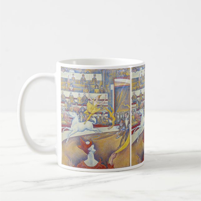 Mug Georges Seurat - Le Cirque (Gauche)