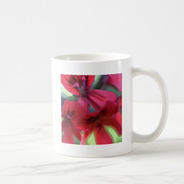 Mug Geraniums peints (Droite)