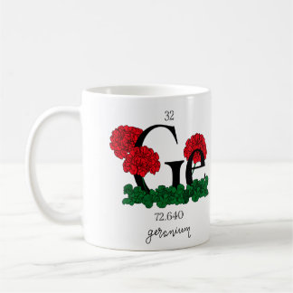 Mug Germanium floral