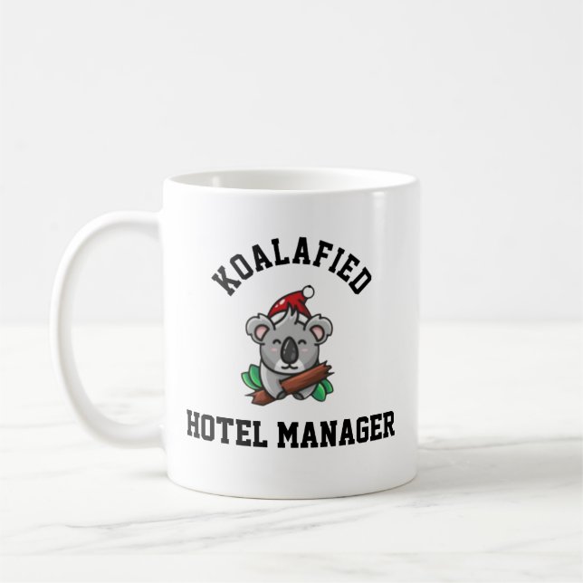 Mug Gestionnaire d'hôtel Koalafied (Gauche)