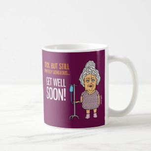 Mug Get Well Bientôt - drôle de dessin humoristique 