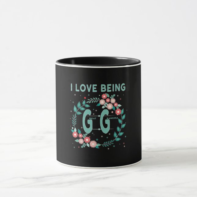 Mug gg j'aime être gigi grand grand-grand-cadeau (Centre)