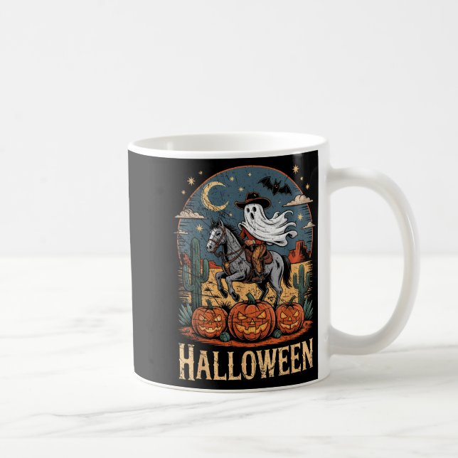 Mug Ghost Riding Horse Halloween Season  (Droite)