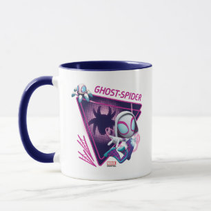 Mug Ghost-Spider et TWIRL-E Toiles lumineuses brillent