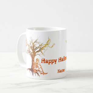 Mug Ghosts Skeleton Halloween drôle Personnalisé