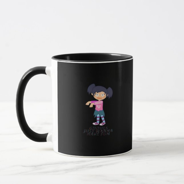 Mug Ghouls veut juste avoir une citation amusante et l (Gauche)