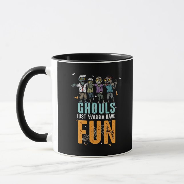 Mug Ghouls veut juste s'amuser amusant Zombies amusant (Gauche)