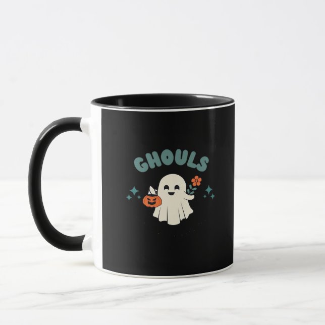 Mug Ghouls veut juste s'amuser Halloween Art Funny Quo (Gauche)