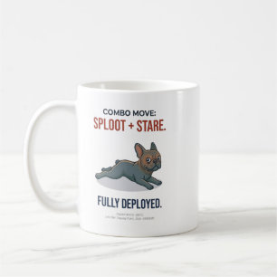 Mug Gi Fun chien bouledogue français Sploot et combina