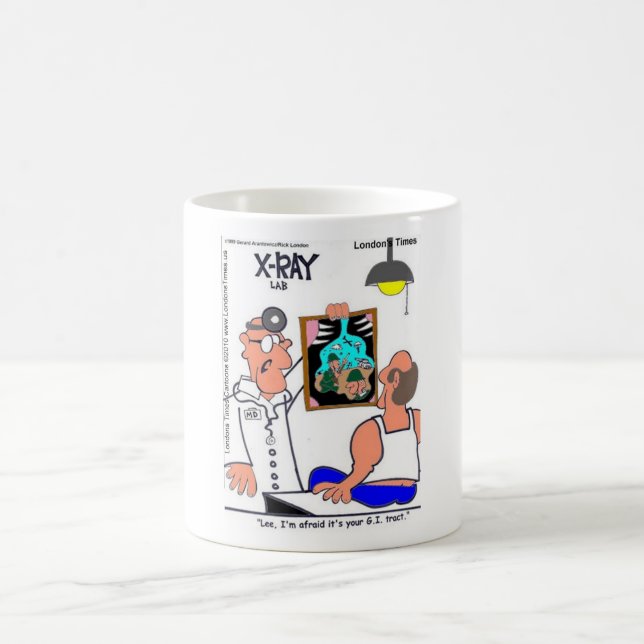 Mug GI Tract Funny Gastro-intestinal Cadeaux Médicales (Centre)