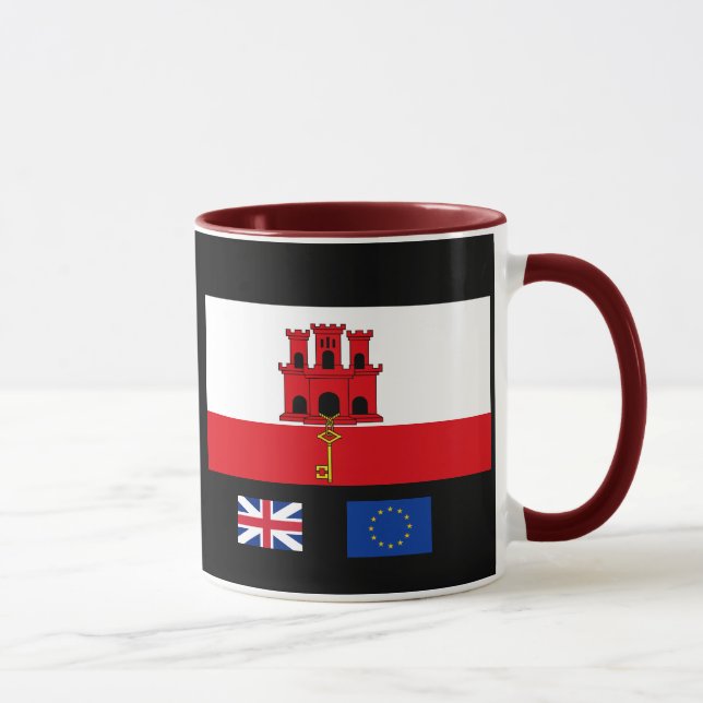 Mug Gibralter Café/Boug     De Thé/Café Taza Gibraltar (Droite)