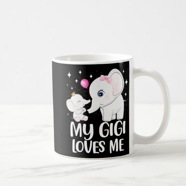 Mug Gigi M'Aime Jolie Aiguille Éléphante Pour Les Enfa (Droite)