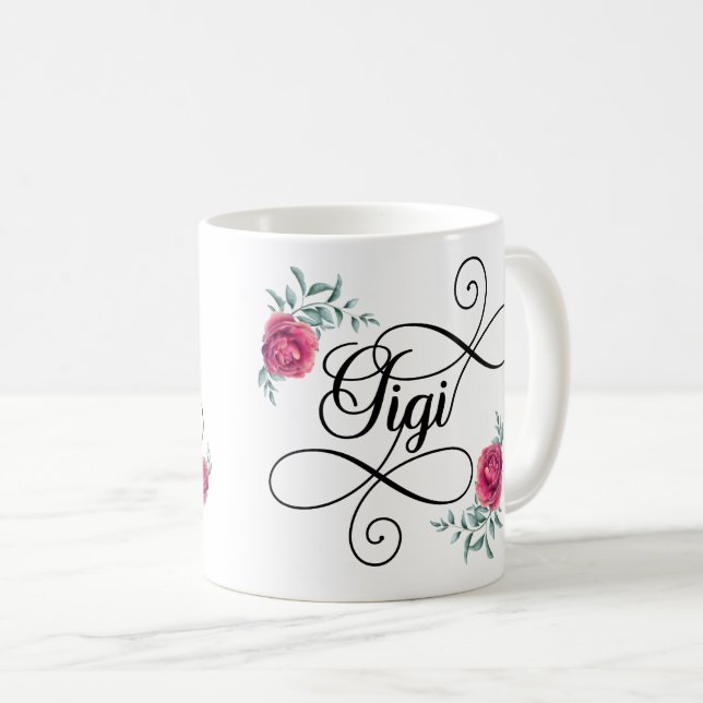 Mug Gigi Tu es si amoureuse (Devant droit)