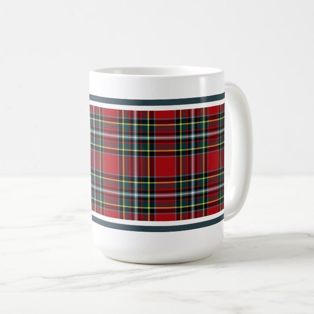 Mug Gillespie Clan Scottish Tartan (Devant droit)