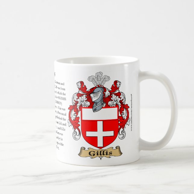 Mug Gillis, l'origine, la signification et la crête (Droite)
