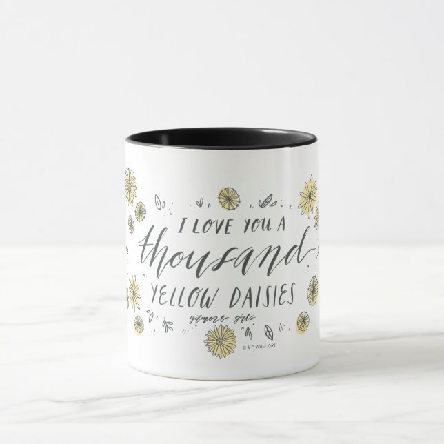 Mug Gilmore Girls | Mille Mille Marguerites Jaunes (Centre)